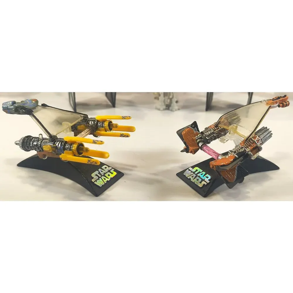 Star Wars 19 Vehicle Lot including HOT WHEELS STARSHIPS & TITANIUM SERIES, Used!